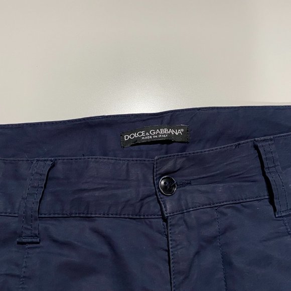 Dolce & Gabbana light canvas utility cargo pants mens size 32x27 - Picture 4 of 8
